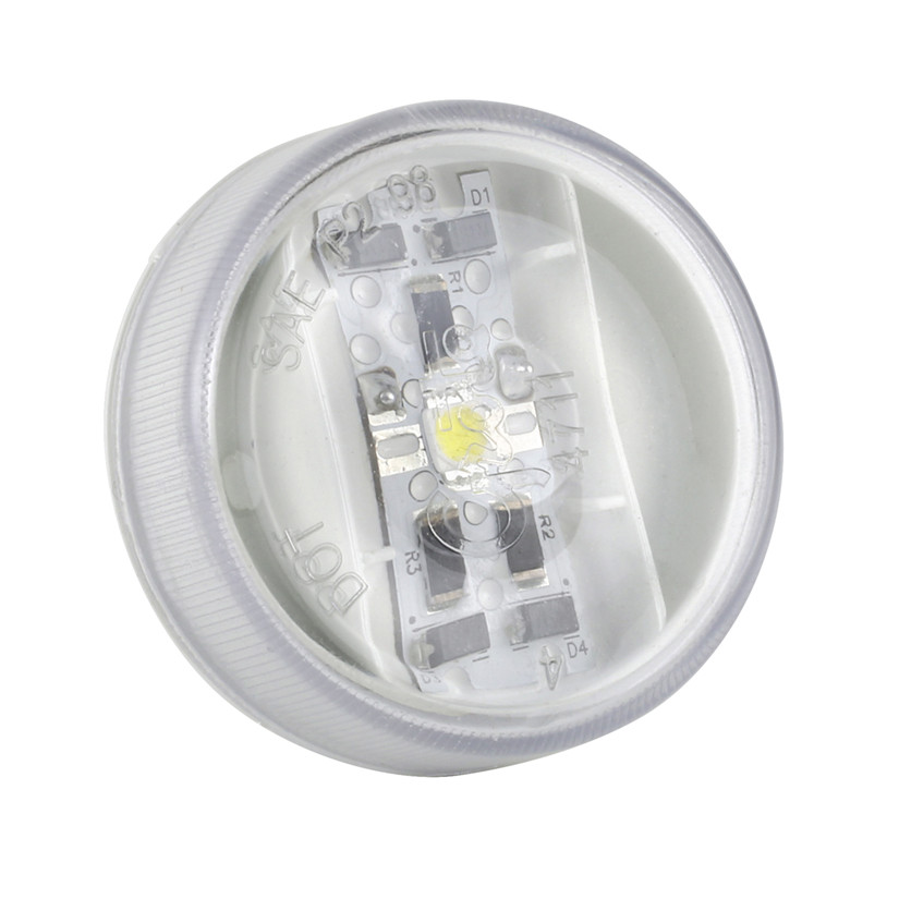 2" LED Interior Courtesy Lamp 9-32V - Clear  60561