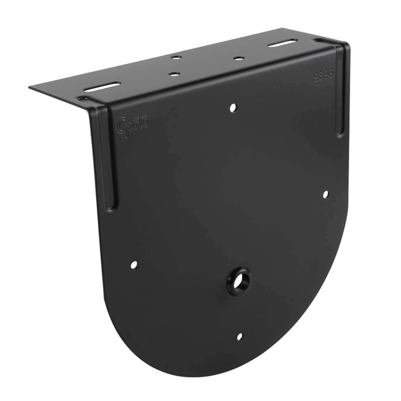 7" Round Lamp Steel Mounting Bracket - Black  93982