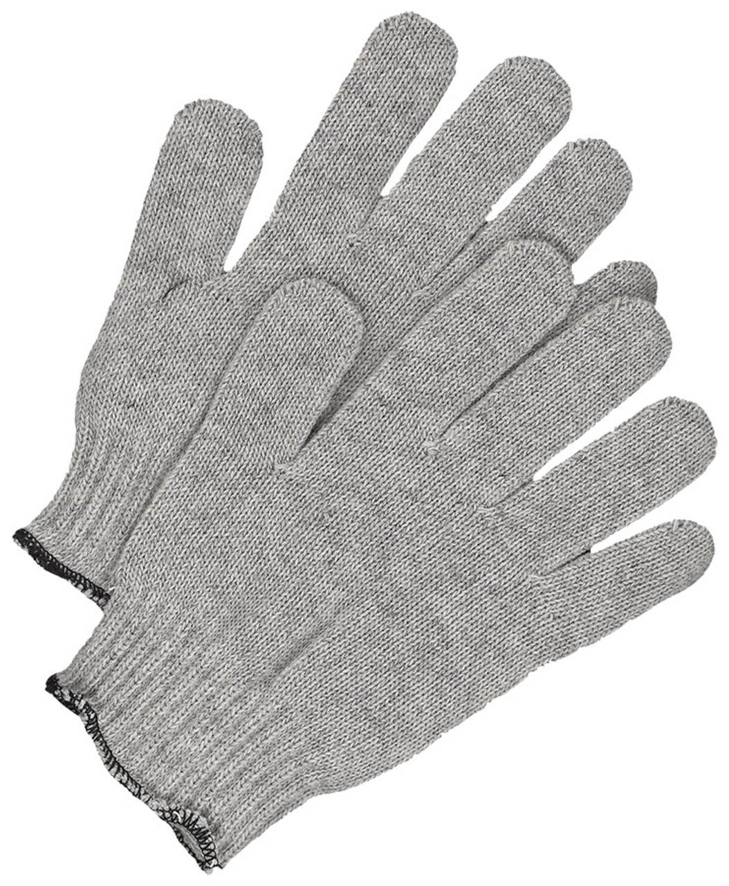 Seamless Knit Wool String Knit Glove Grey  10-9-GF5W-11