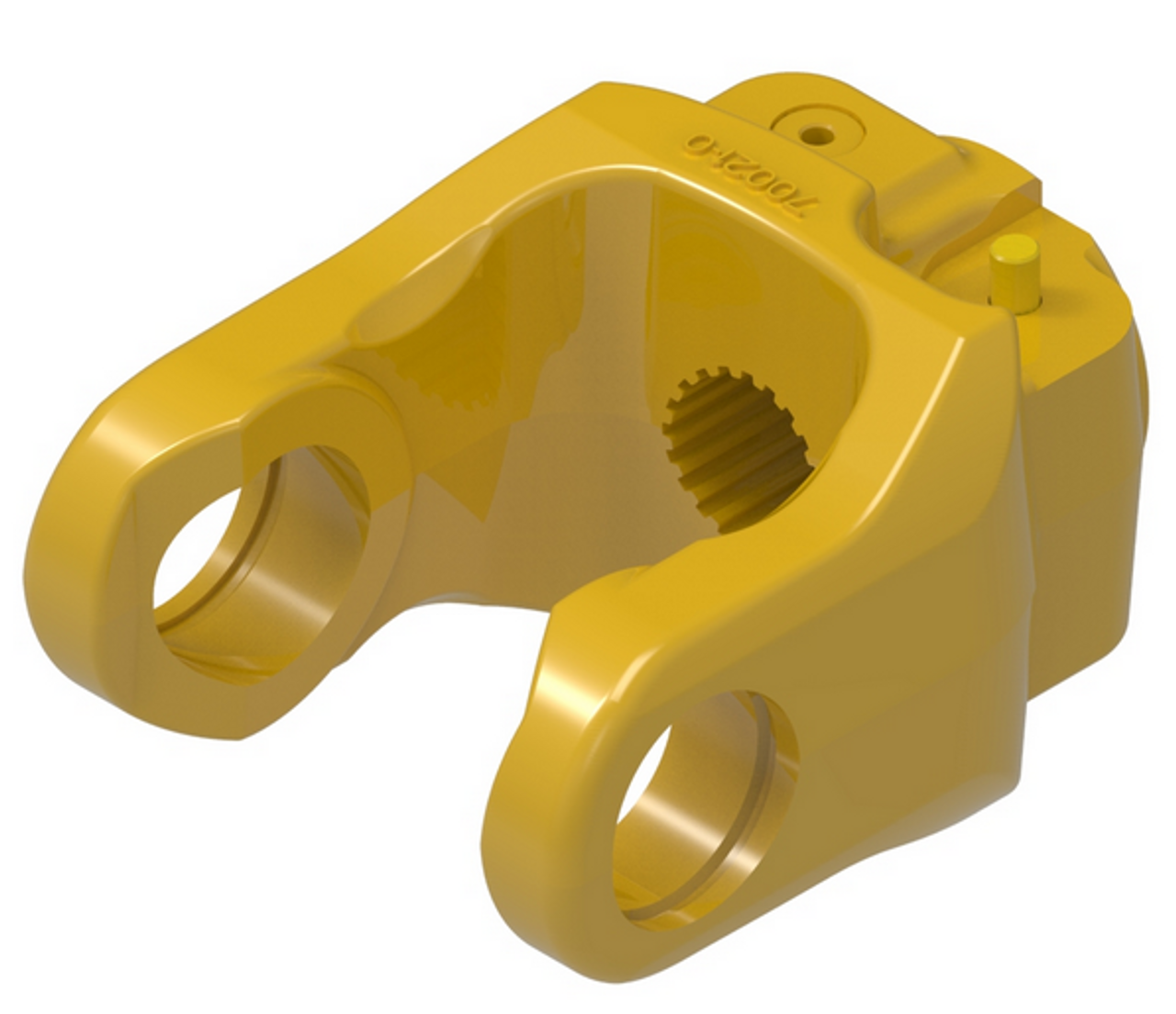 1-3/8"-21 Spline - Push Pin QD Yoke - Bondioli® 9 Series  PTO102-6921