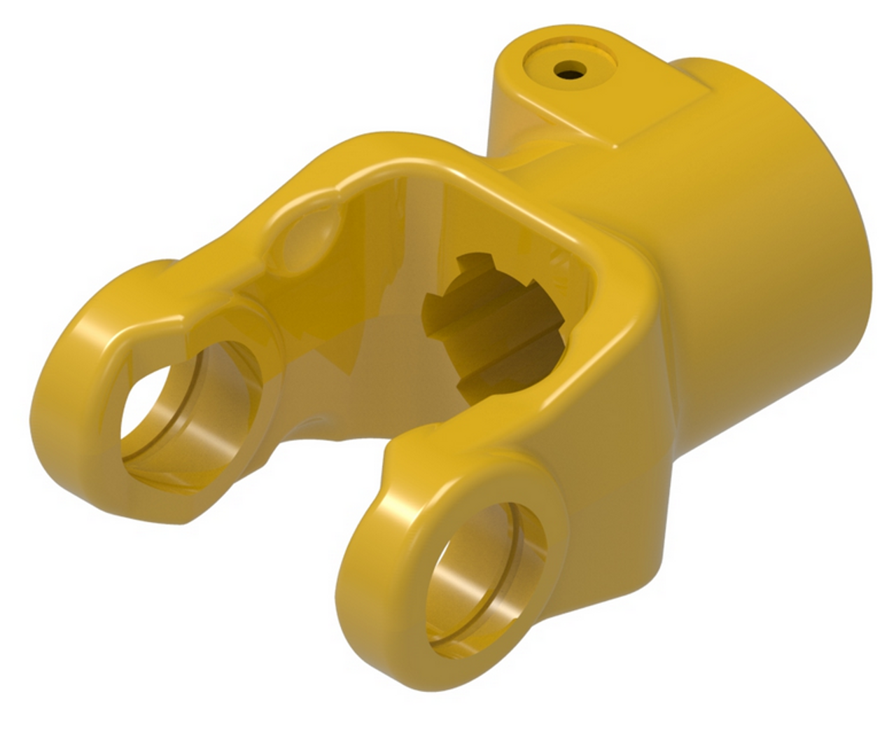 1-3/8"-6 Spline - Push Pin QD Yoke - Bondioli® 3 / Walterscheid® AW11 Series  PTO102-8306