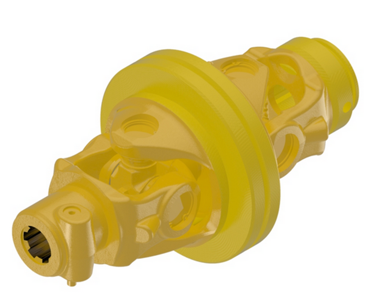 1-3/8"-6 Spline Push Pin QD Yoke - 39mm Lemon (Pin) Yoke - 80° CV Assembly - Walterscheid® AW35-80  PTO15507640