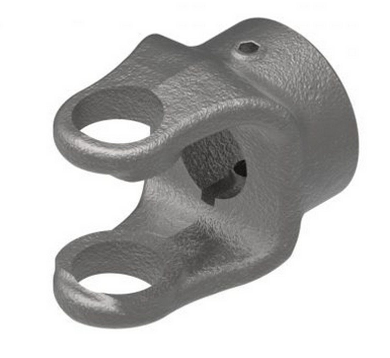 3/4" Round (Double Keyways) - Setscrew Yoke - 6 Series  PTO8060612
