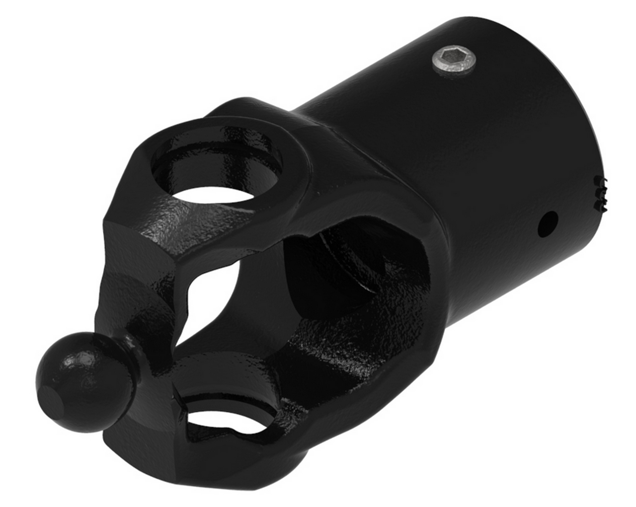 1-1/4" Round - Wide Angle CV Roll Pin/Setscrew Yoke - Category 3-50  PTO8511420