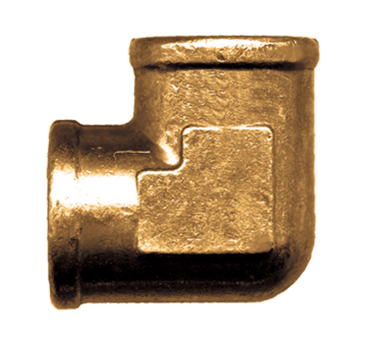 1/8" Forged Brass Female NPT 90° Elbow  100-A