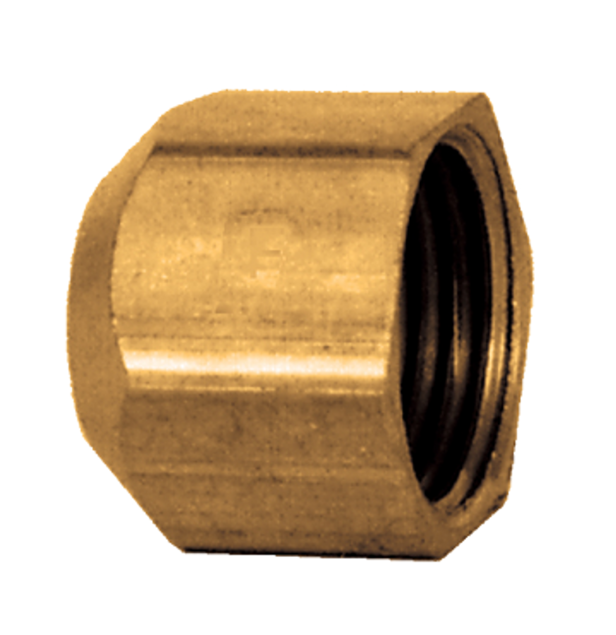3/8" Brass Female NPT Cap  108-C