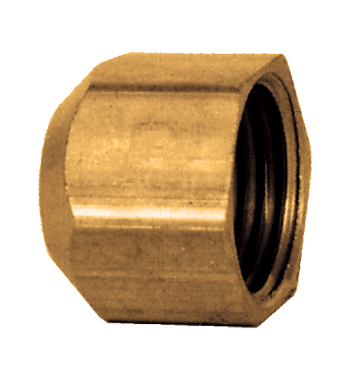 1/2" Brass Female NPT Cap  108-D