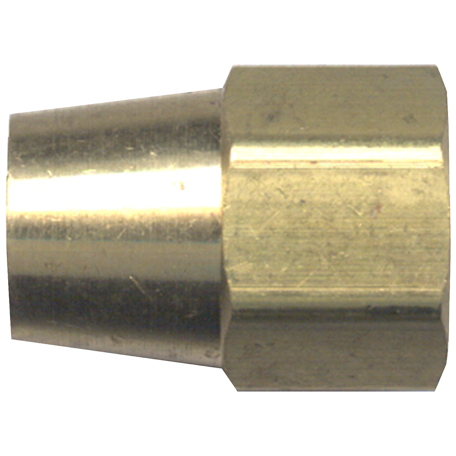 5/8" Brass Compression Long Nut  161-10