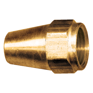 3/16" Milled Brass 45° SAE Long Nut  41-3