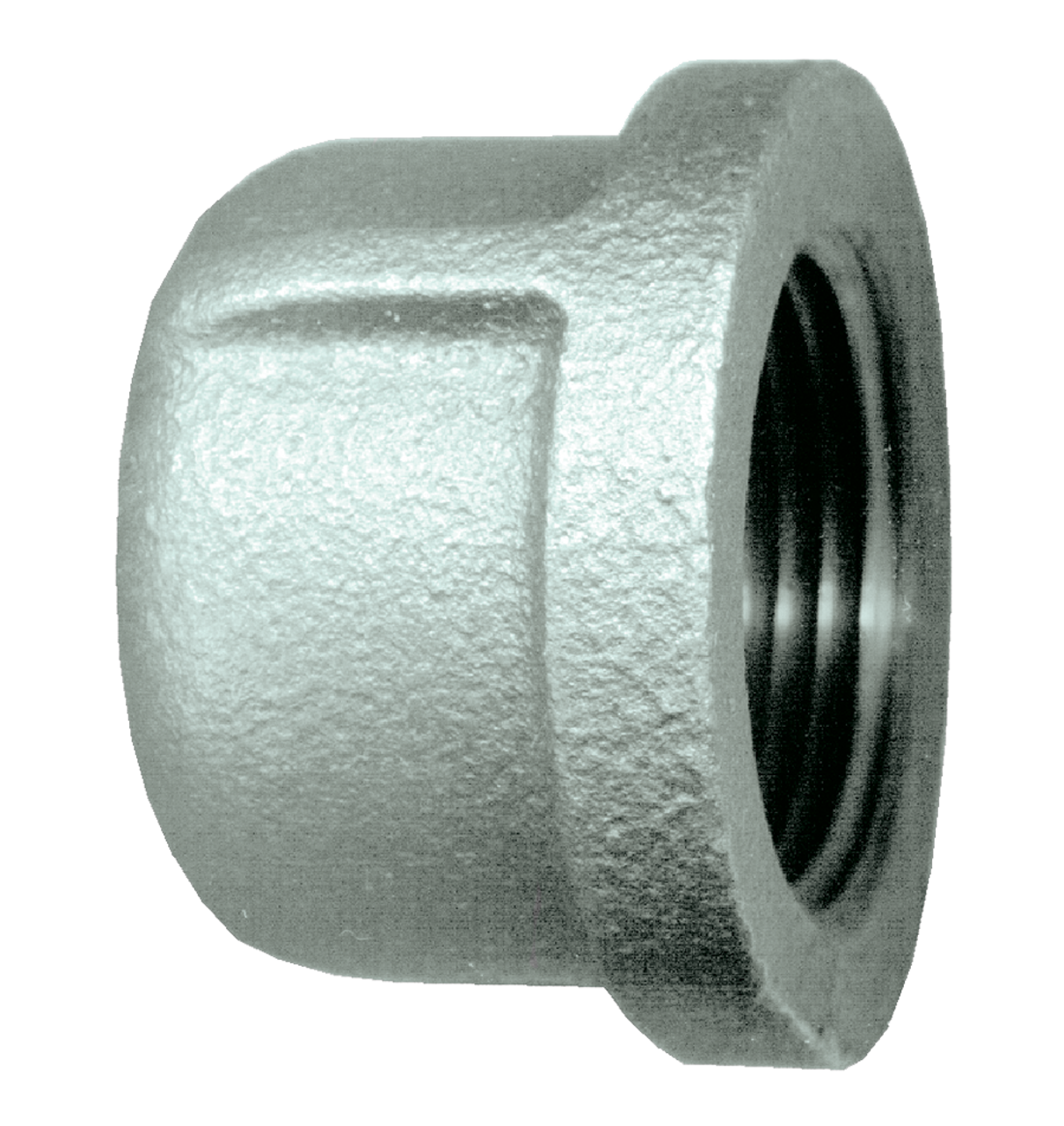2" Sch. 40 Galvanized Iron Female NPT Cap  GI-108-M
