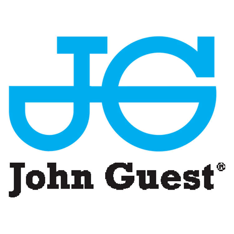 3/4 x 1/2" JG® White Polypropylene CTS Twist Lock Reducing Union  PEI202820