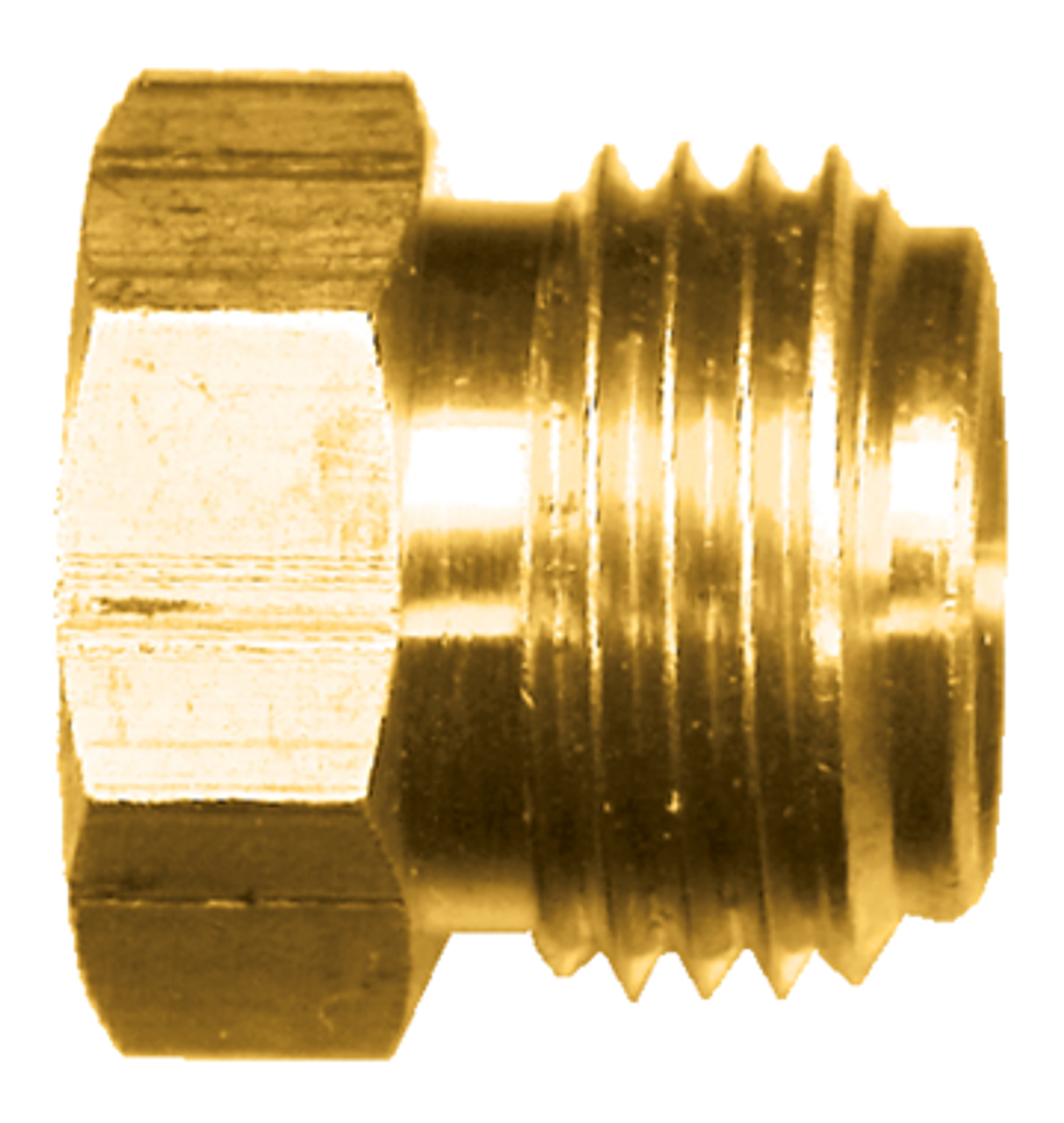 3/16" Brass 45° SAE Inverted Flare Sealing Plug  PL141-3
