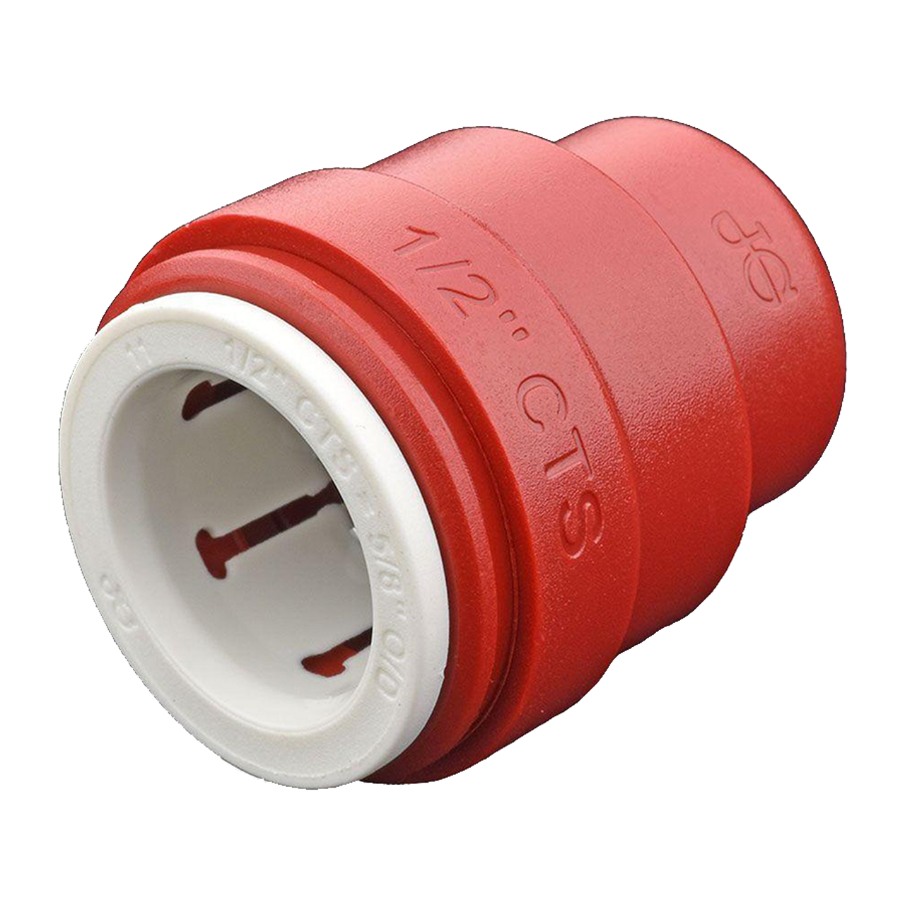 3/4" JG® Red Polysulfone CTS Twist Lock Sealing End Cap  PSEI4628R