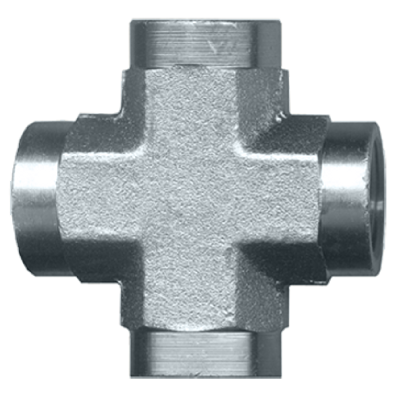 1" Steel Female NPT Cross  S1002-H