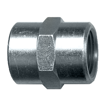 3/8 x 1/4" Steel Female NPT Reducer Coupling  S1003-CB