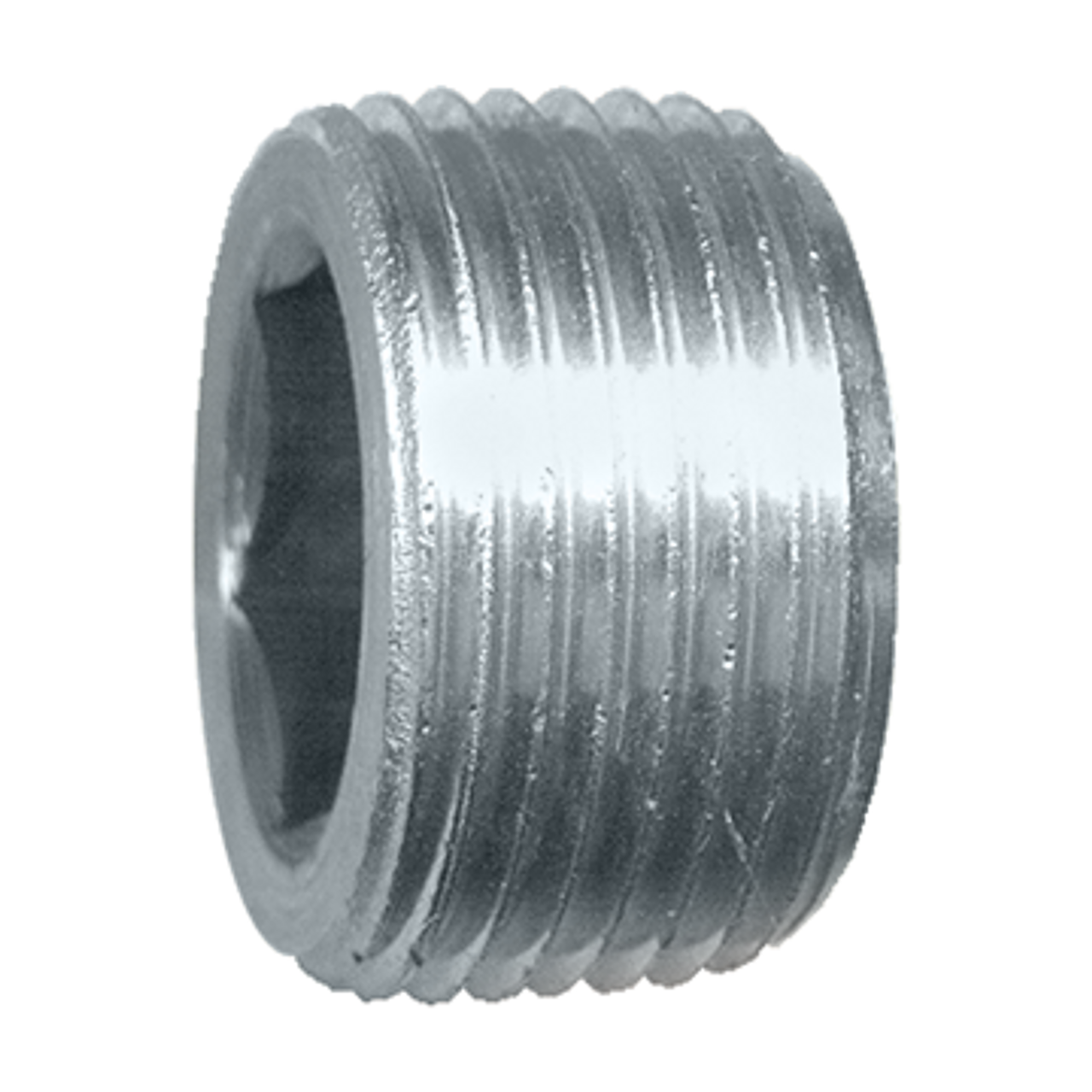 1-1/2" Steel Male NPT Recessed Hex Sealing Plug  S1018-K