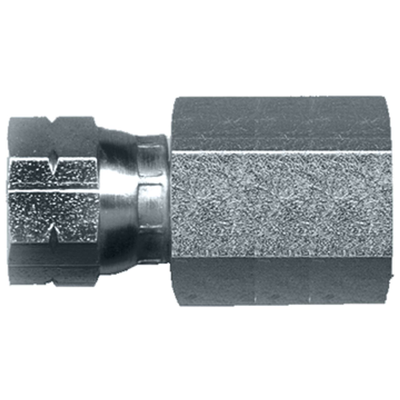 1-1/4 x 1-1/4" Steel Female 37° JIC - Female NPT Connector  S3526-20J