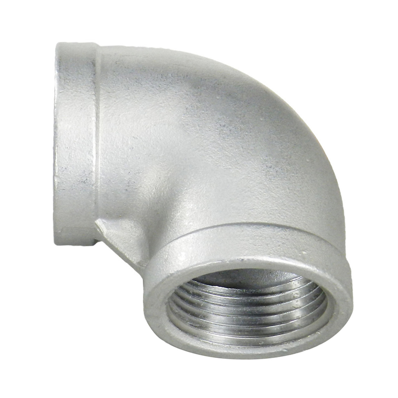 1" Stainless Steel 316 Female NPT 90° Elbow  SS100-H