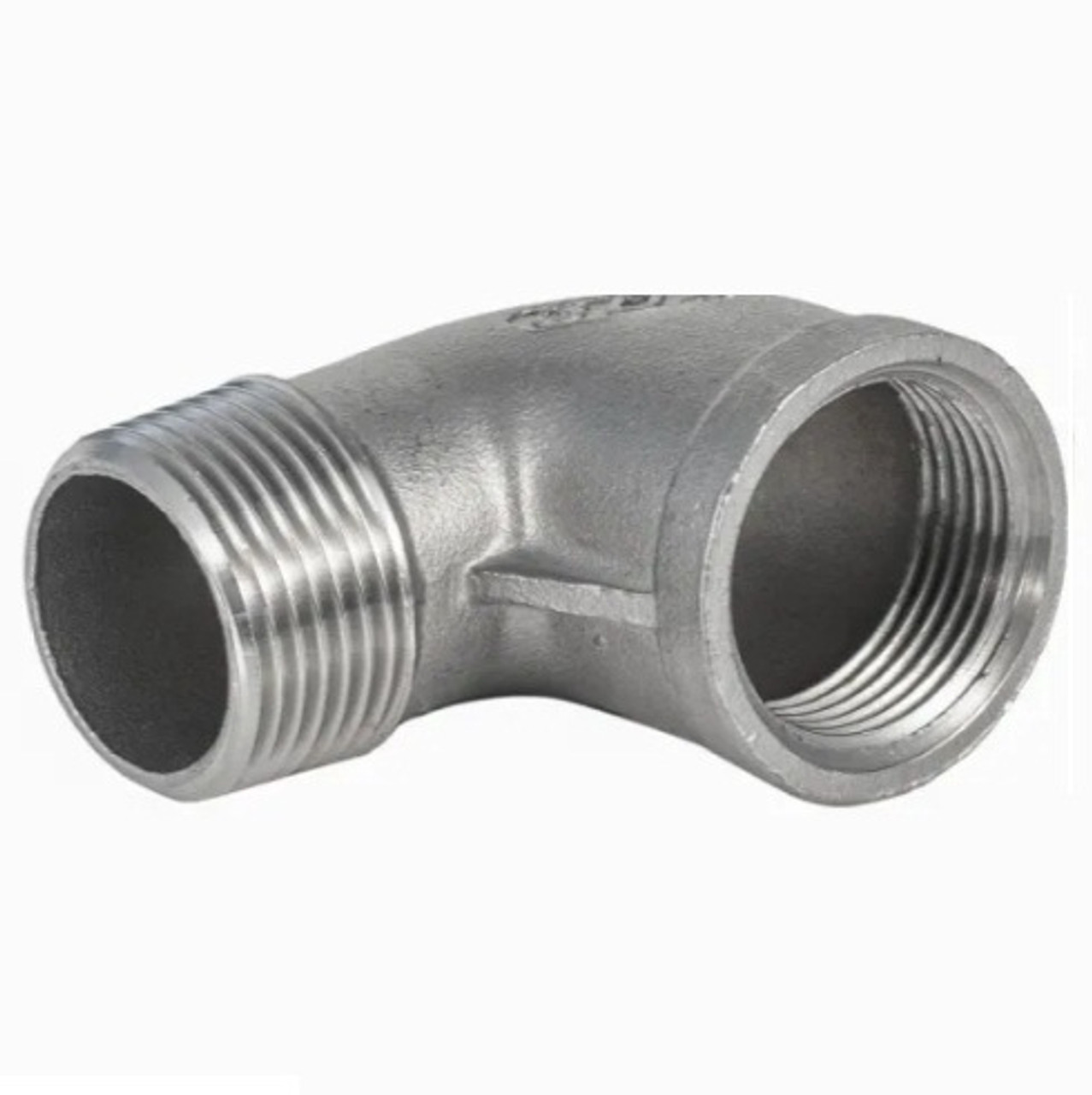 1/2" Stainless Steel 316 Female NPT - Male NPT 90° Street Elbow  SS116-D