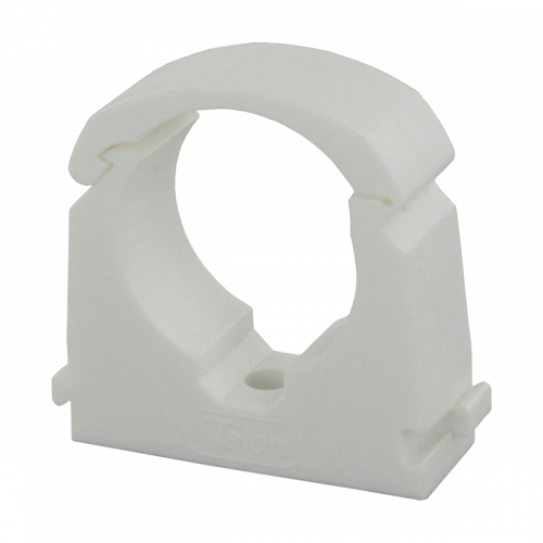 1" CTS JG® White Polypropylene Push-To-Connect Fitting Clip  USCLIP36