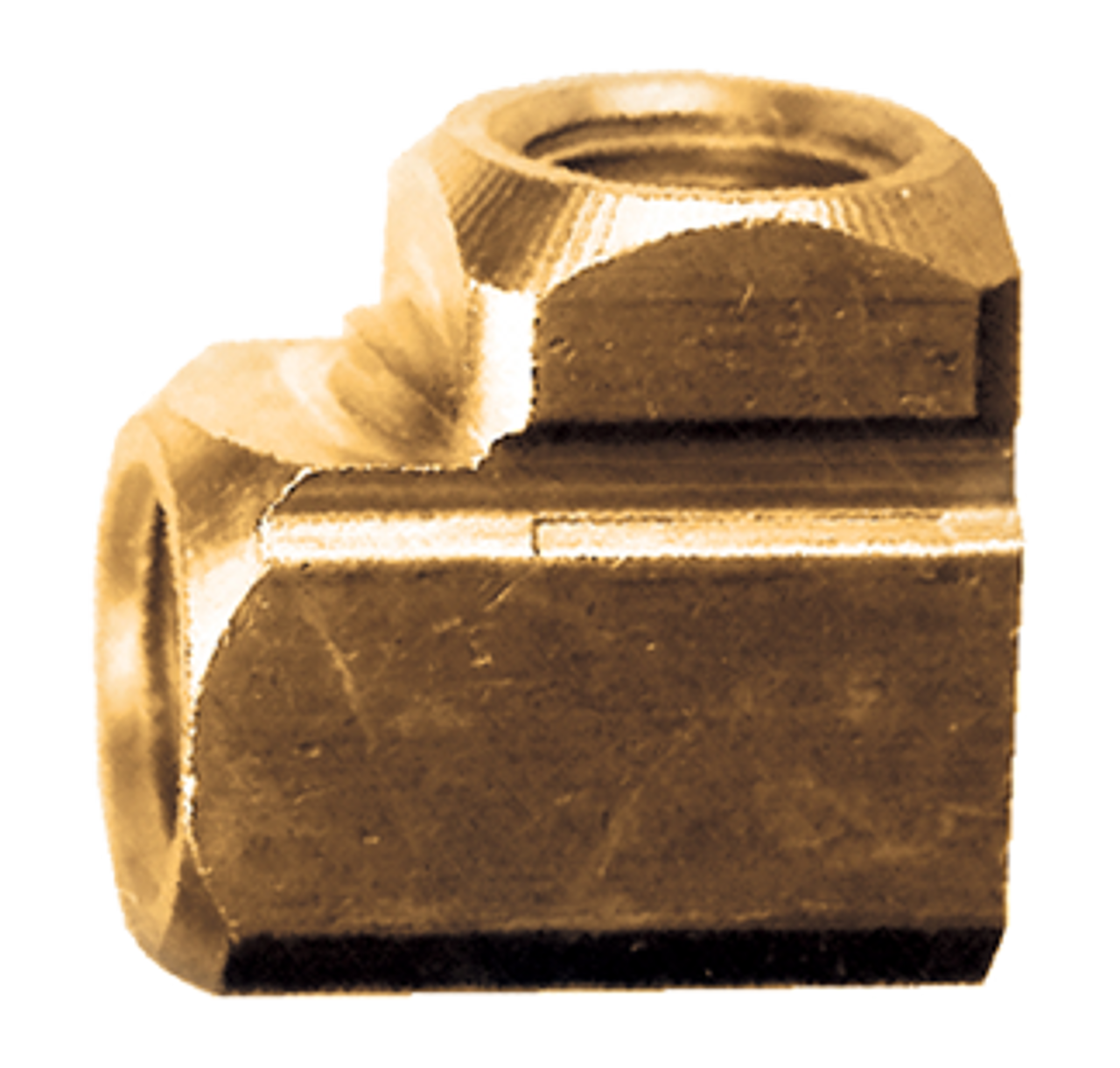 1/8" Extruded Brass Female NPT 90° Elbow  X100-A