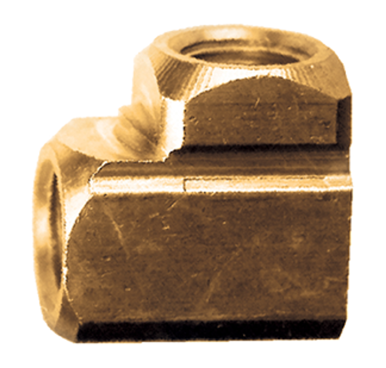 1/4" Extruded Brass Female NPT 90° Elbow  X100-B