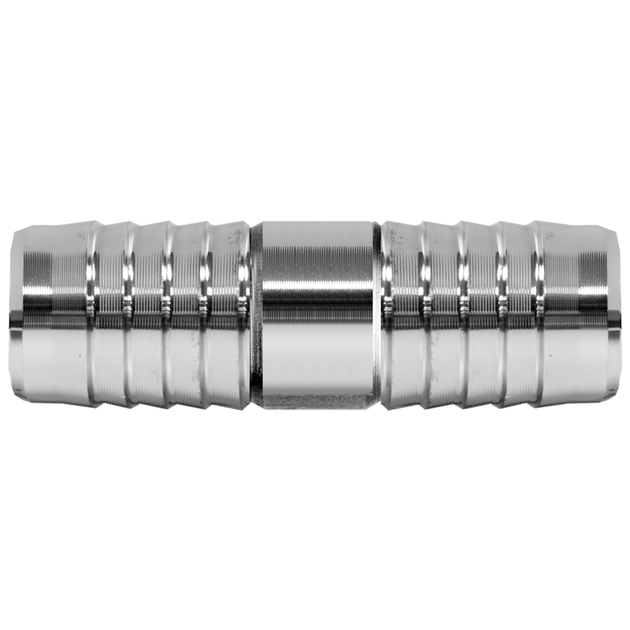 3/4" Galvanized Steel Hose Barb Splice  GI-129-12
