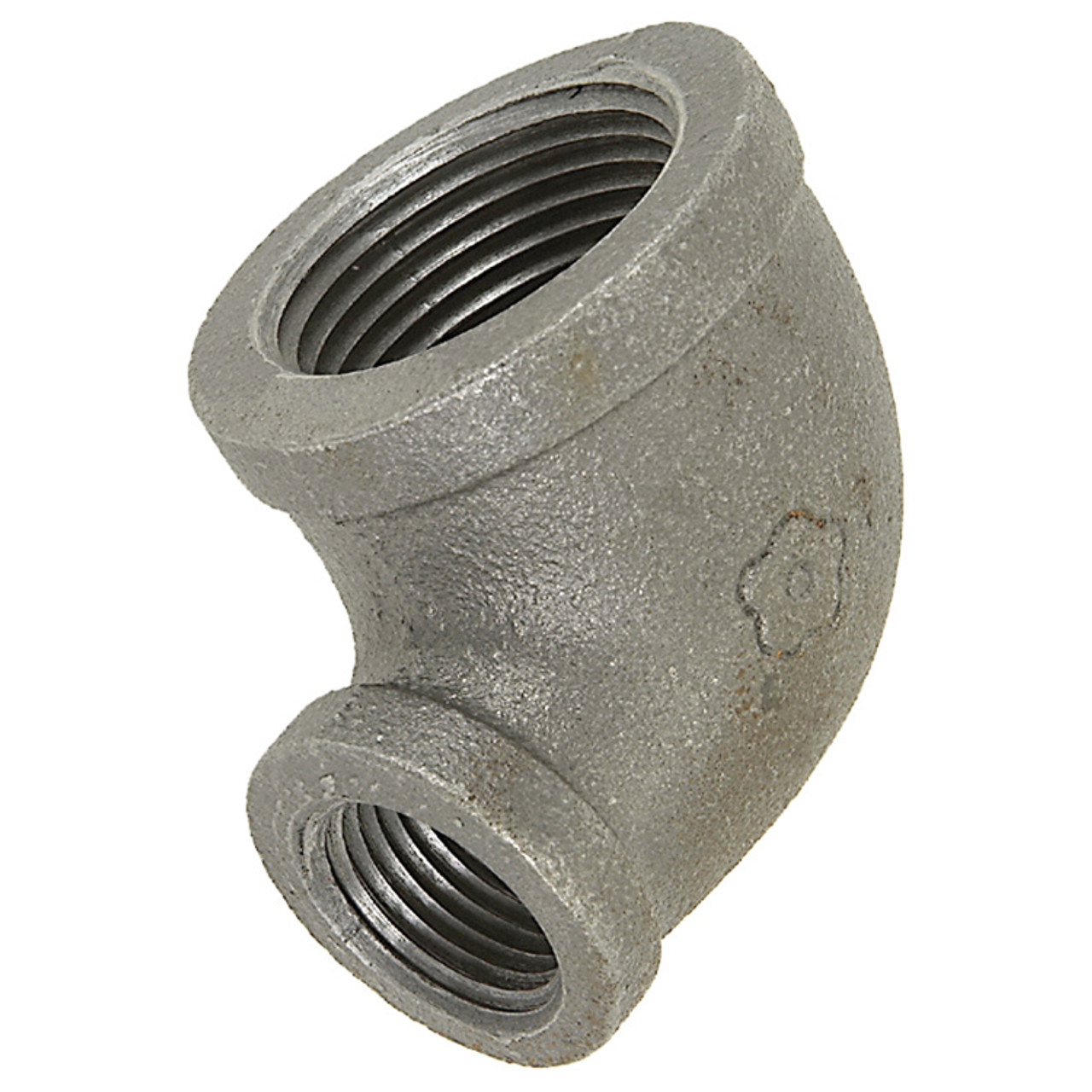 2 x 3/4" Sch. 40 Black Iron Female NPT 90° Reducing Elbow   G0898M-200-075