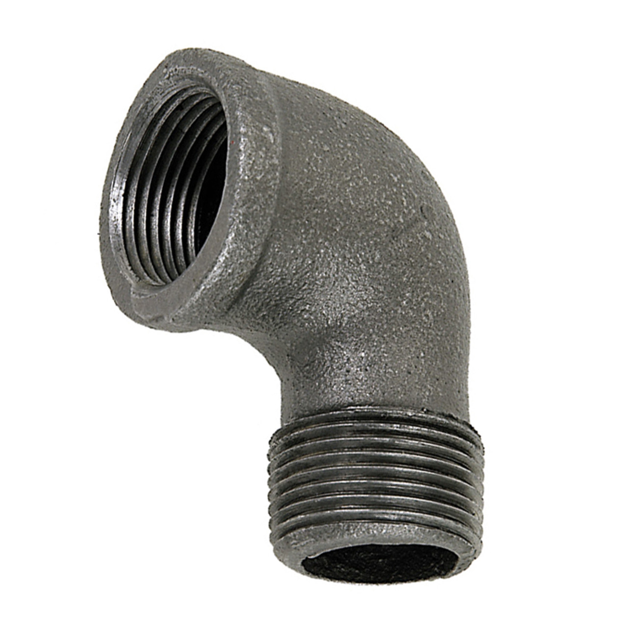 1/8" Sch. 40 Black Iron Male NPT - Female NPT 90° Street Elbow   G1698M-013-013