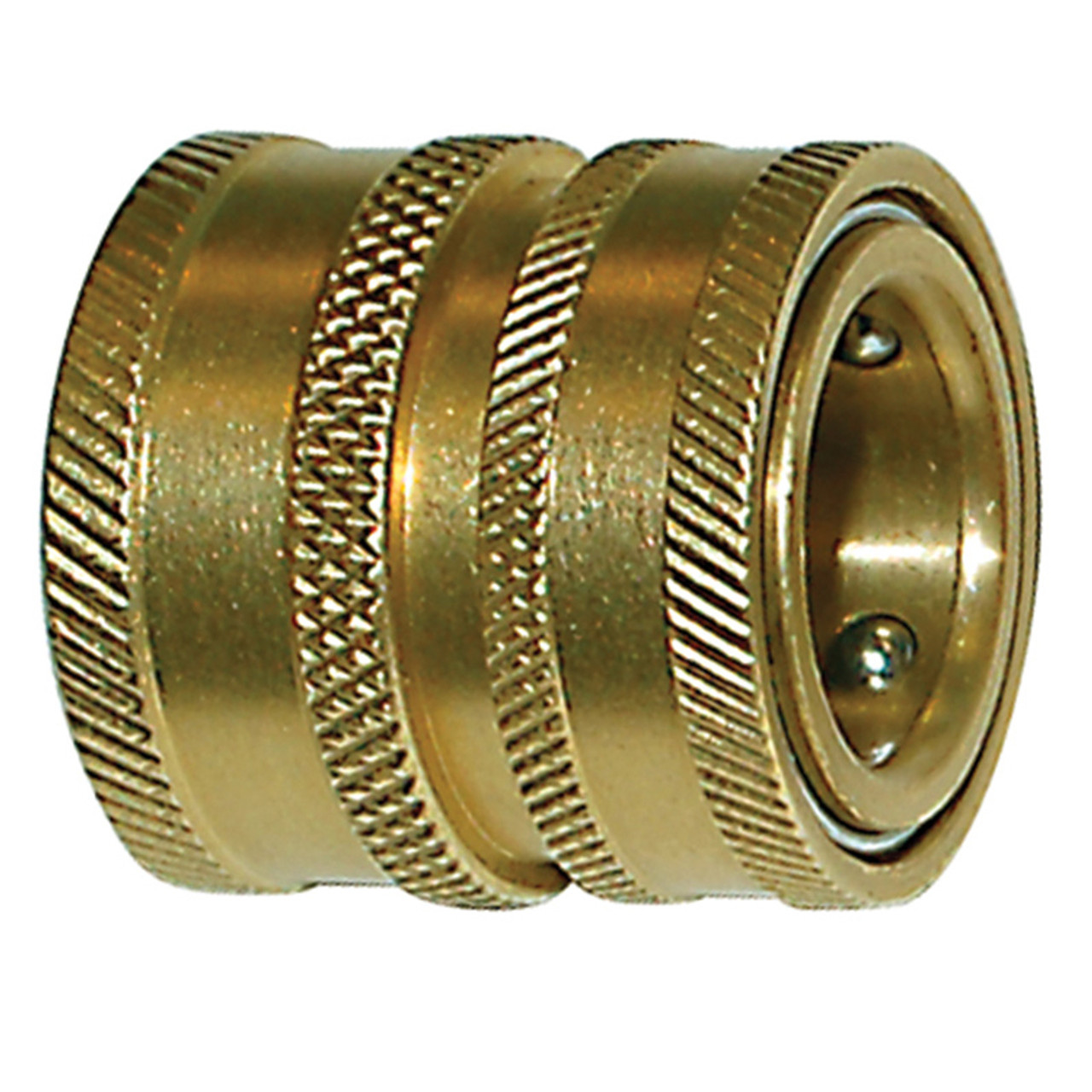 3/4"-11.5 Brass Water Hose Coupler - Female Water Hose Thread   CST-GHTB