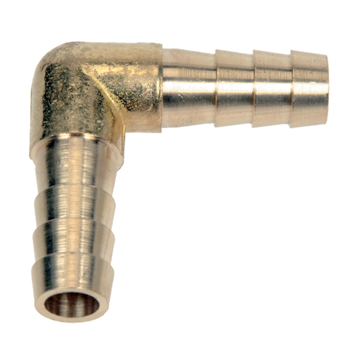 3/8" Brass Hose Barb 90° Elbow   G20B90-038