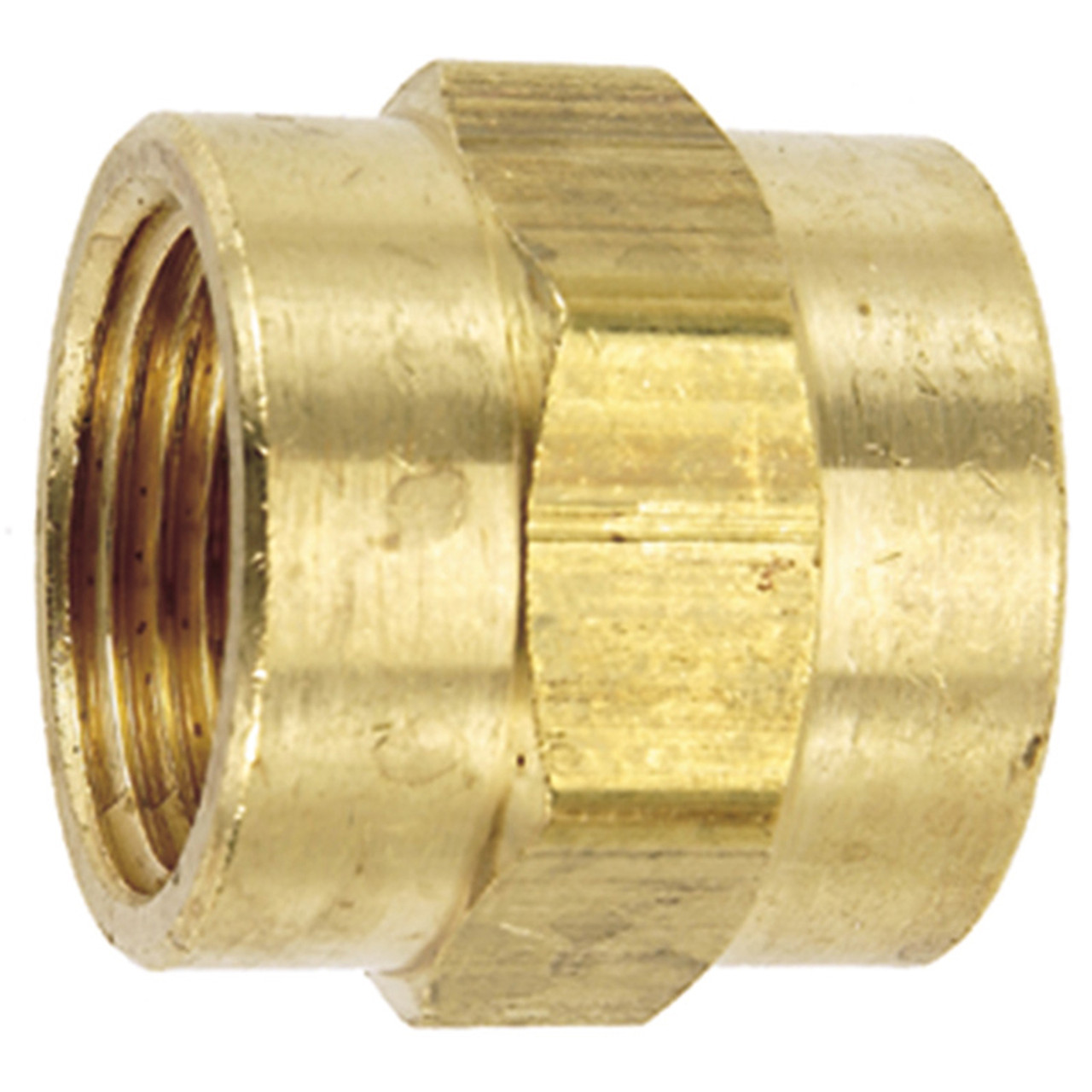1/2 x 1/2" Brass Female NPT Coupler   G0808B-08-08