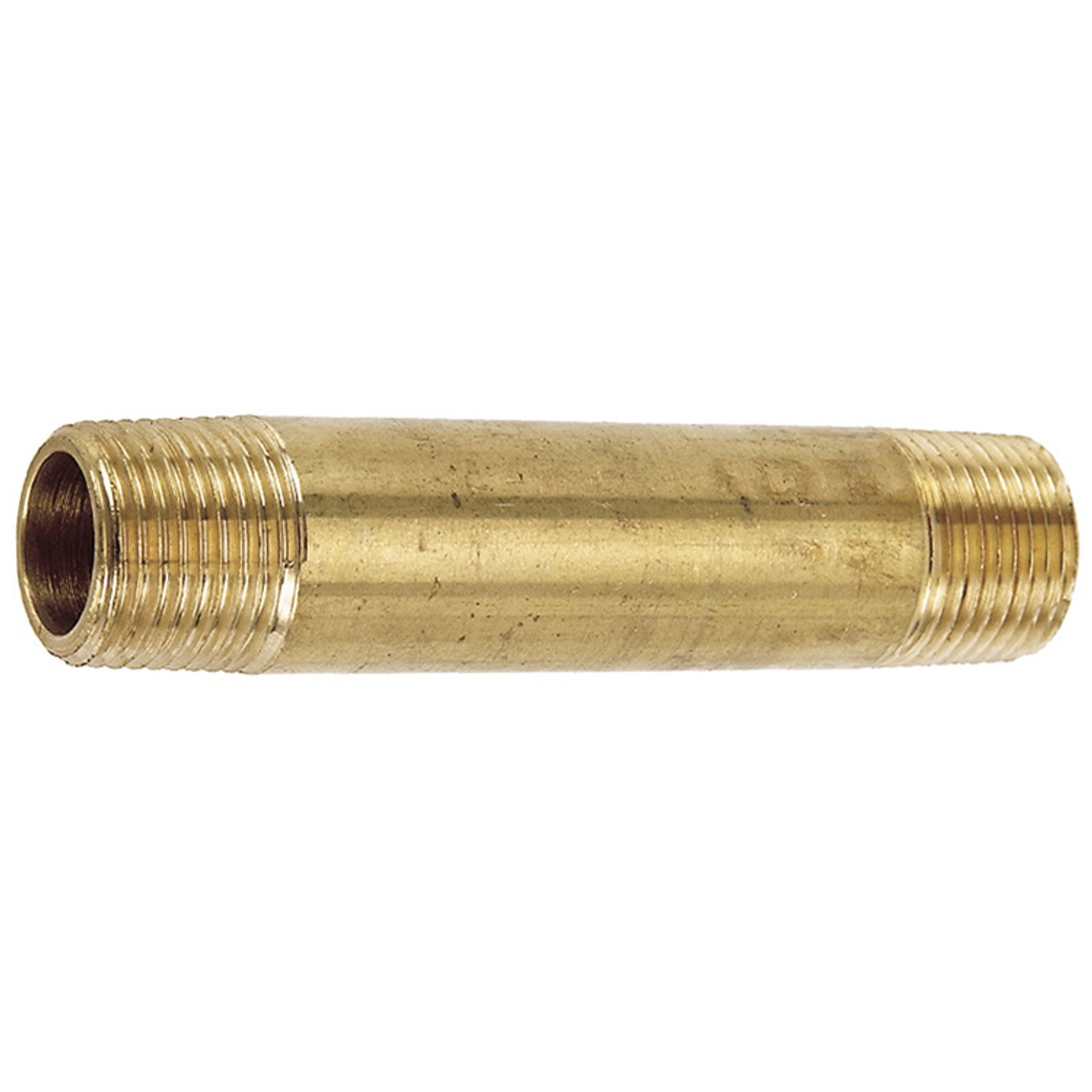3/4 x 2" Brass Male NPT Pipe Nipple   G1616BL-12X2