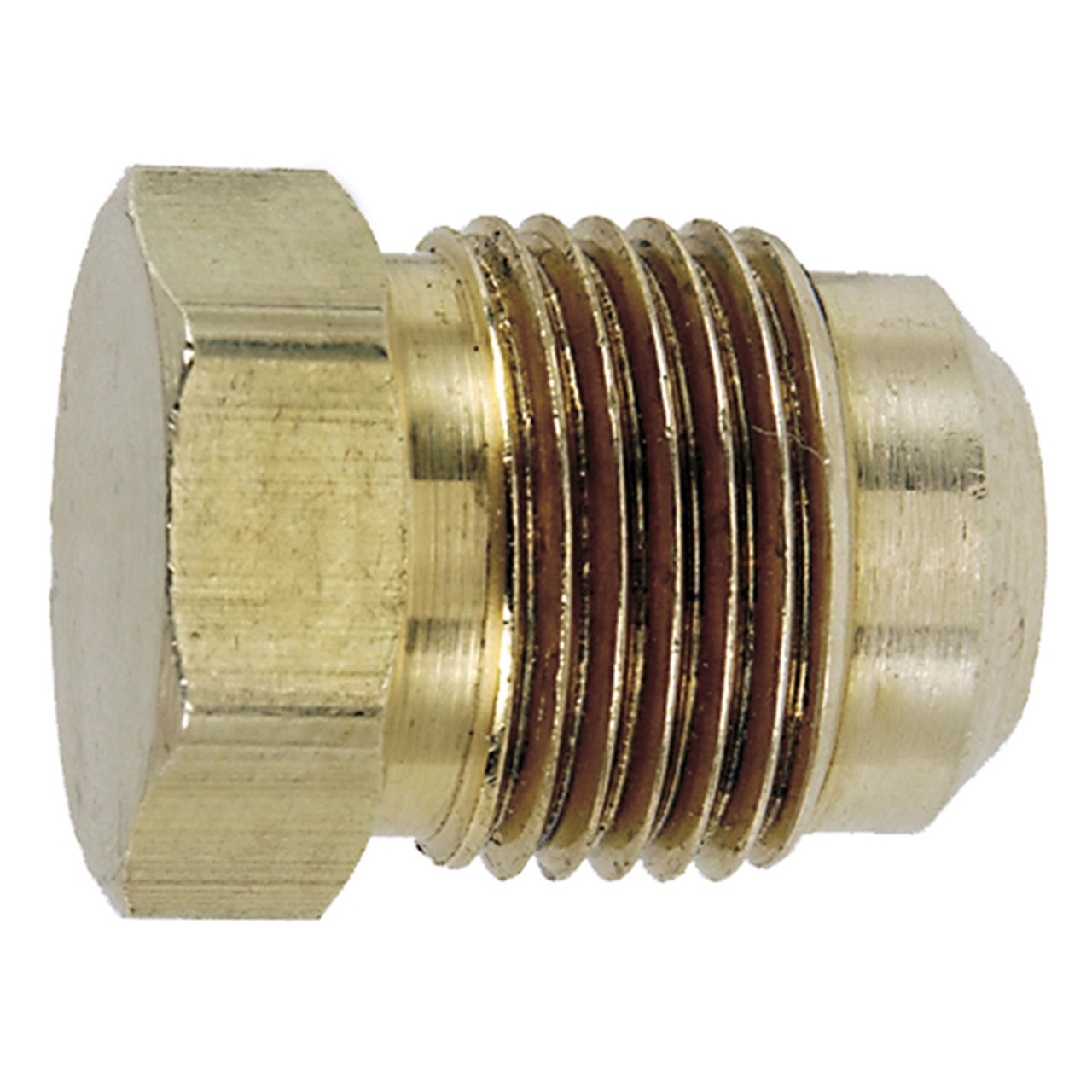 1/4" Brass 45° SAE Plug   G1400-04