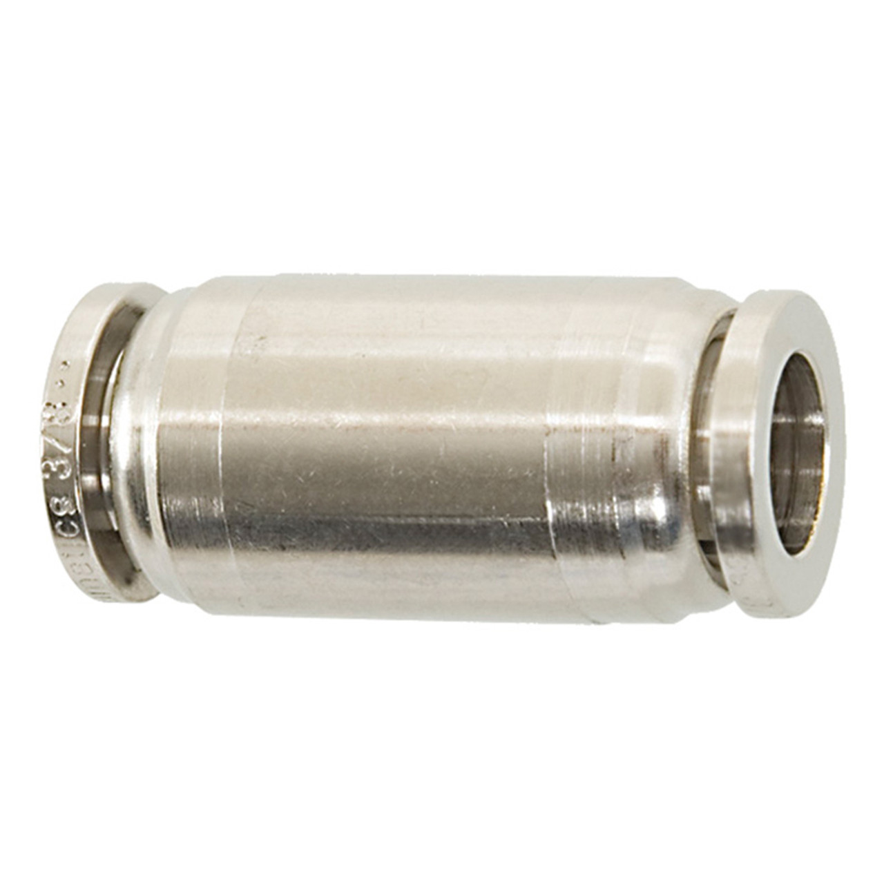 1/8" Nickel Plated Brass Push-To-Connect Union   G6060P-02-02