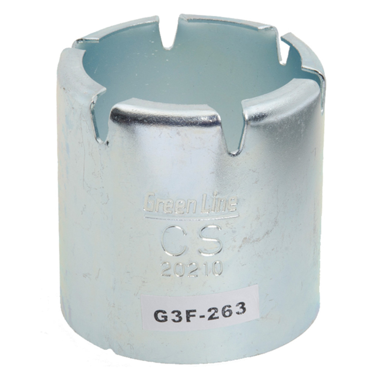 2.06" Plated Steel Interlock Ferrule   G3F-206