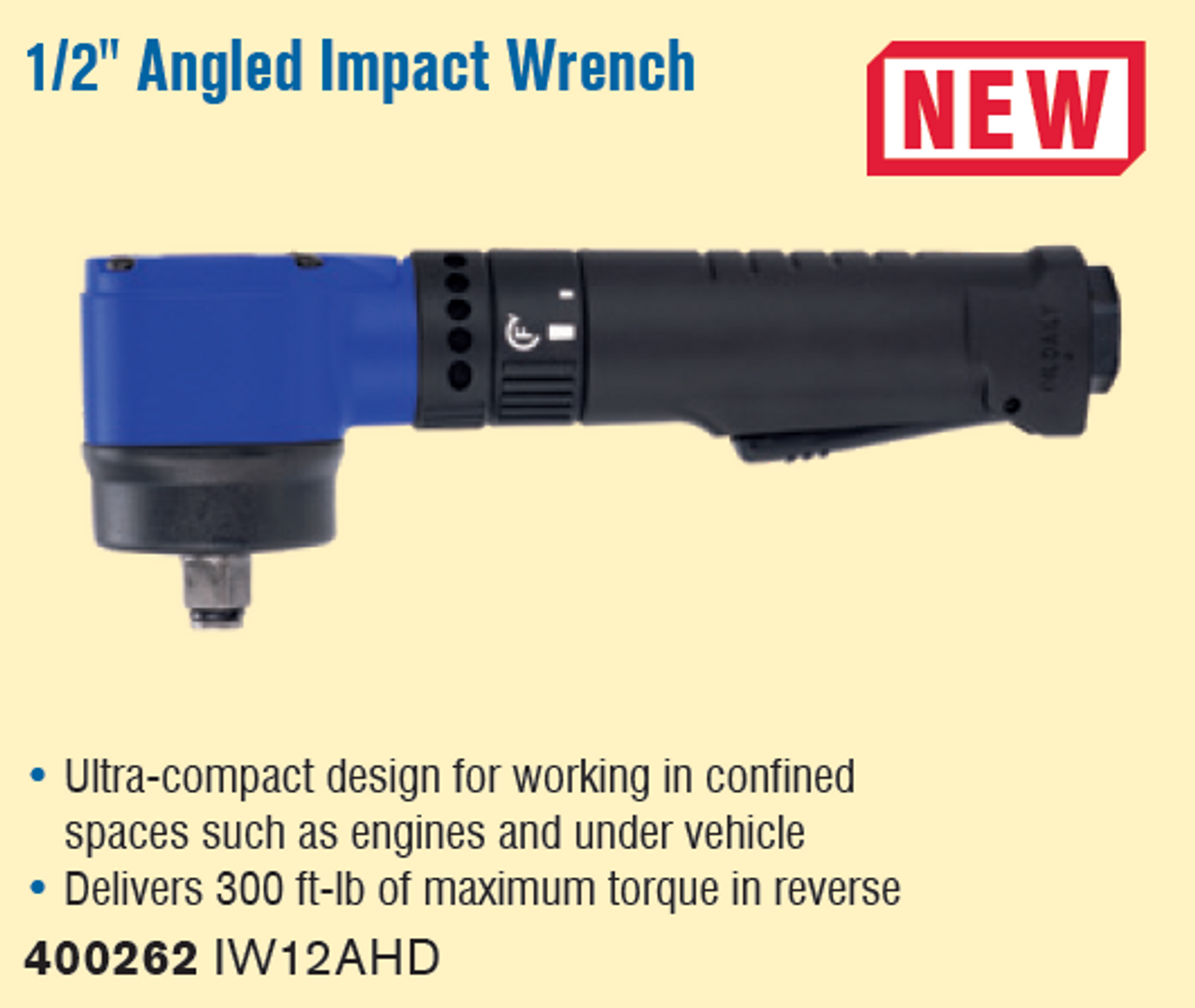 1/2" Drive Composite Angled Impact Wrench  400262
