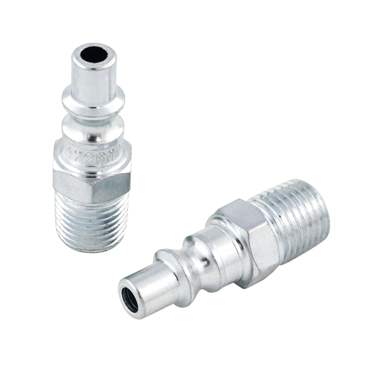1/4" A-Style Plug 1/4"-18 MNPT (2 pack) 420601
