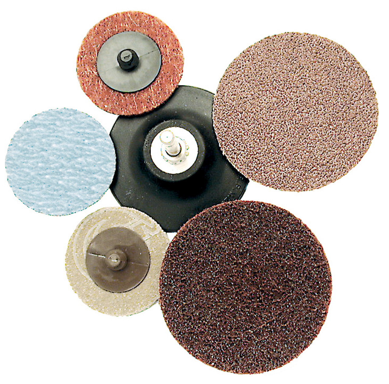 2" A80 Mini-Mite Roll-on Aluminum Oxide Cloth Disc  502126