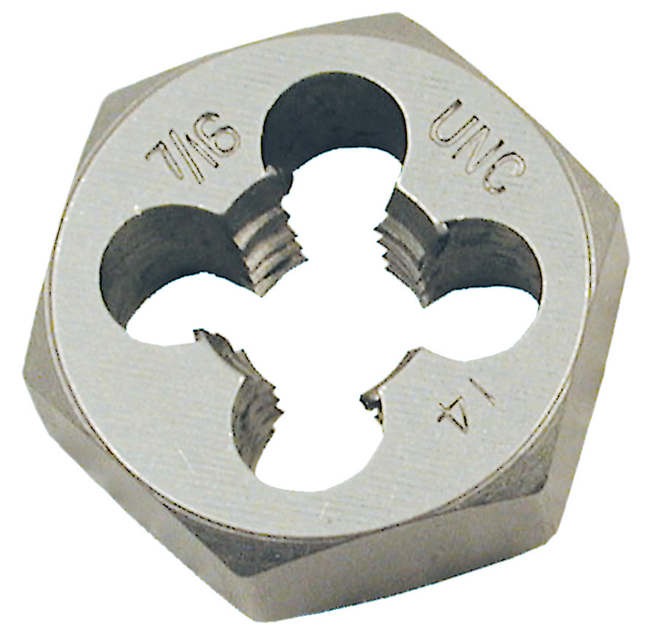 8mm-1.00 Fine Alloy Steel Metric Hex Die (1" Hex) 530819