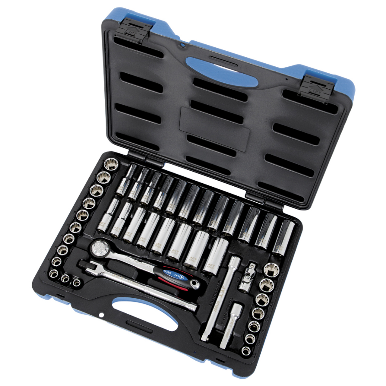45 Pc. 3/8" Drive SAE/Metric Socket Wrench Set - 12 Point  600242