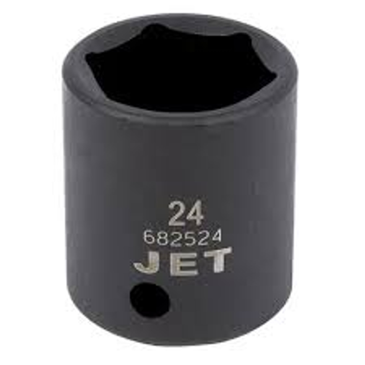 1/2" Drive x 24mm Regular Impact Socket - 6 Point  682524