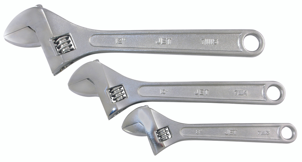 3 Pc. Adjustable Wrench Set 711102