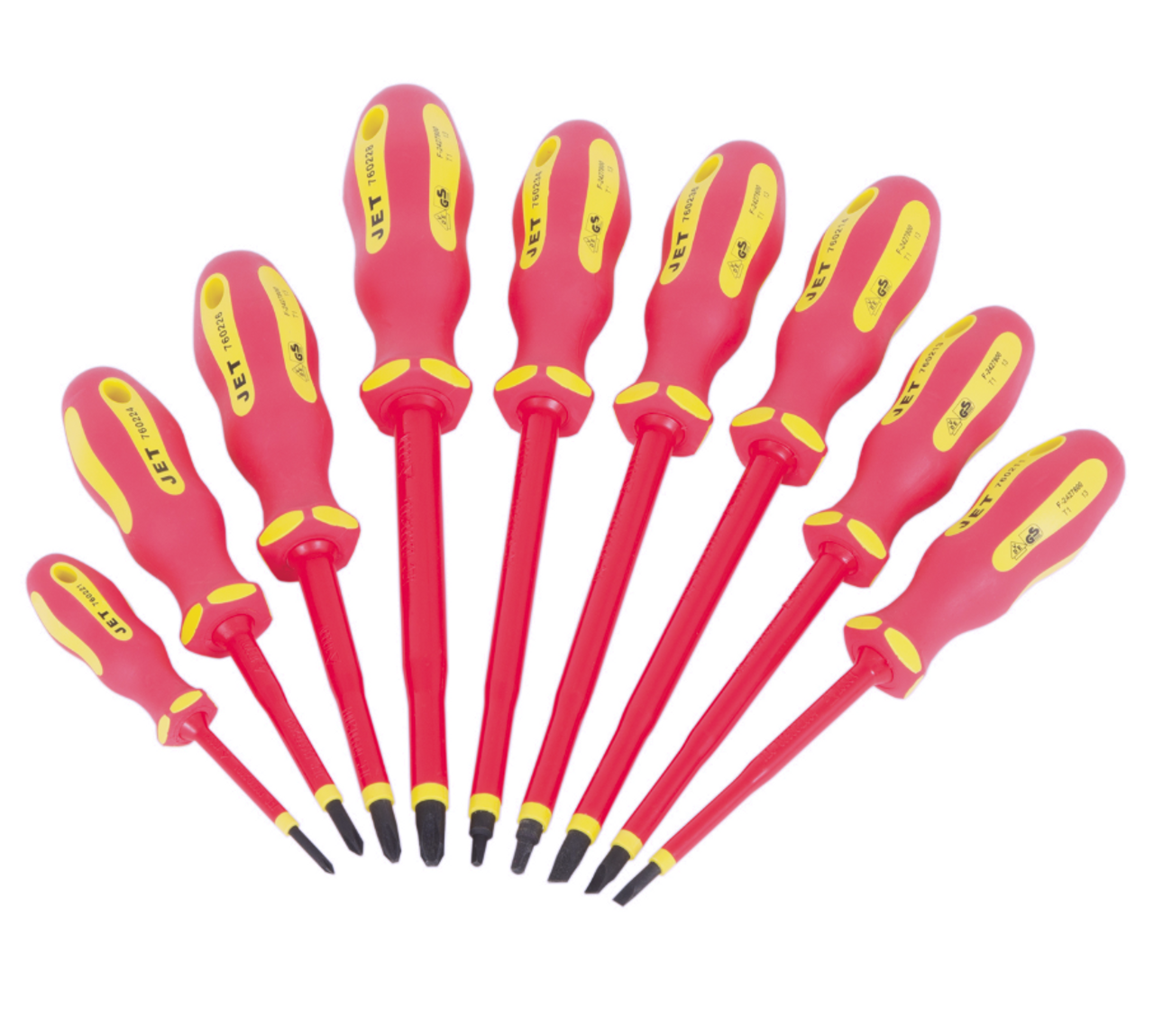 9 Pc. VDE Insulated Screw Driver Set 760202
