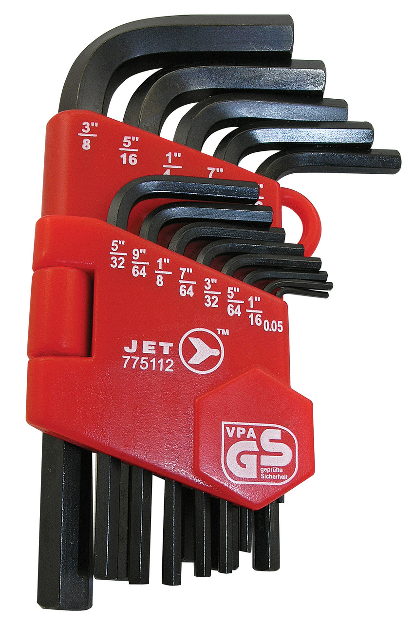 13 Pc. SAE Short Arm Hex Key Set 775112