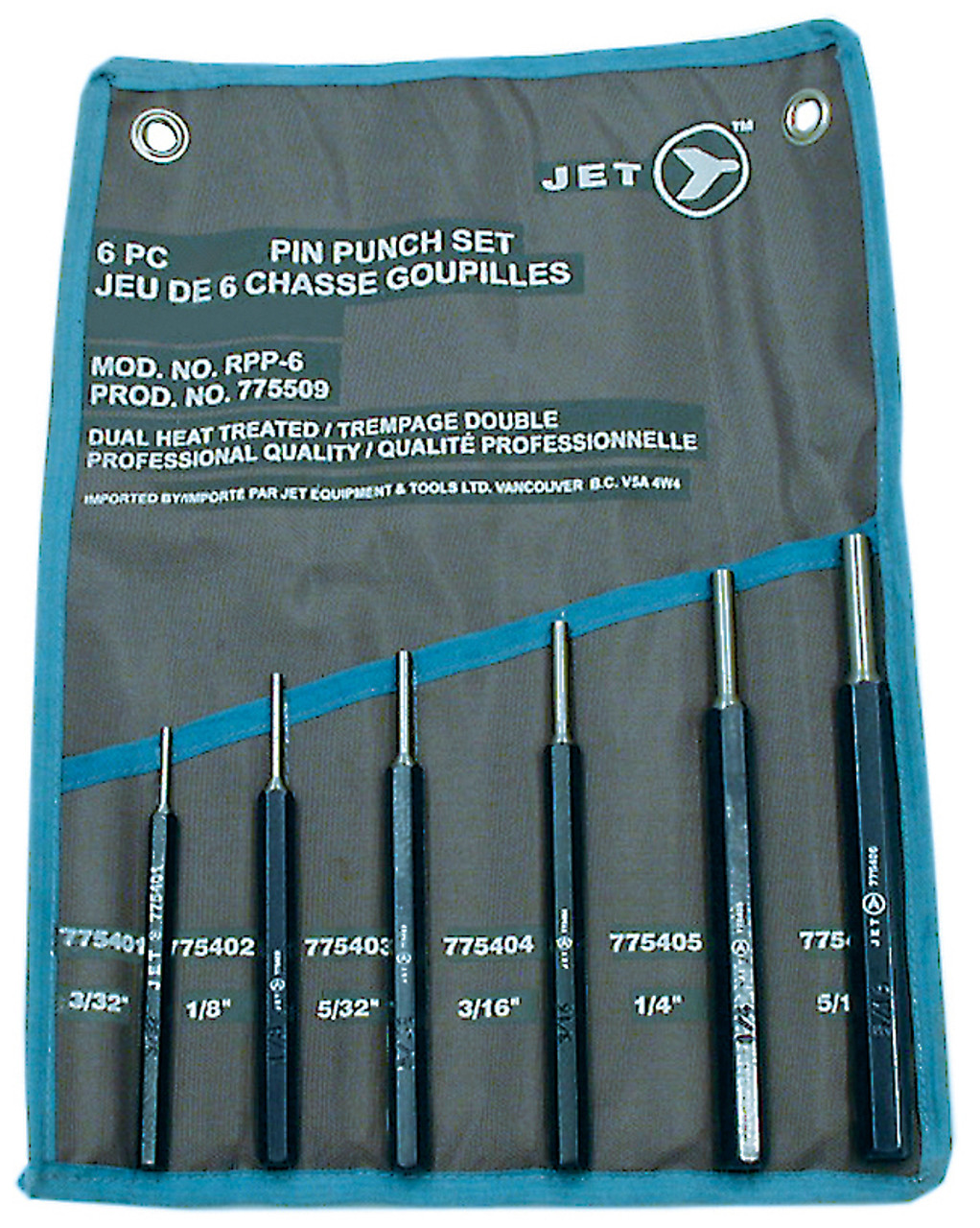 6 Pc. Pin Punch Set 775509