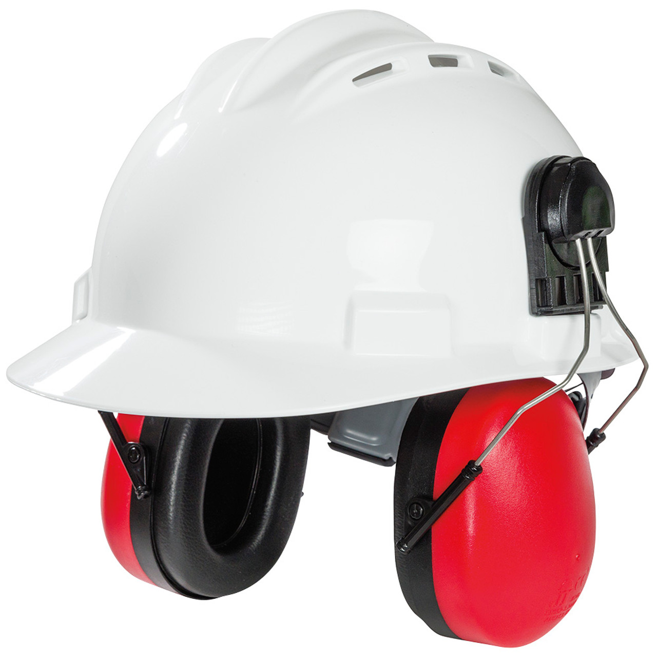 Sellstrom® HPS428 Premium Red Blade Style Hard Hat Mounted Ear Muff - 28dB NRR  S23409