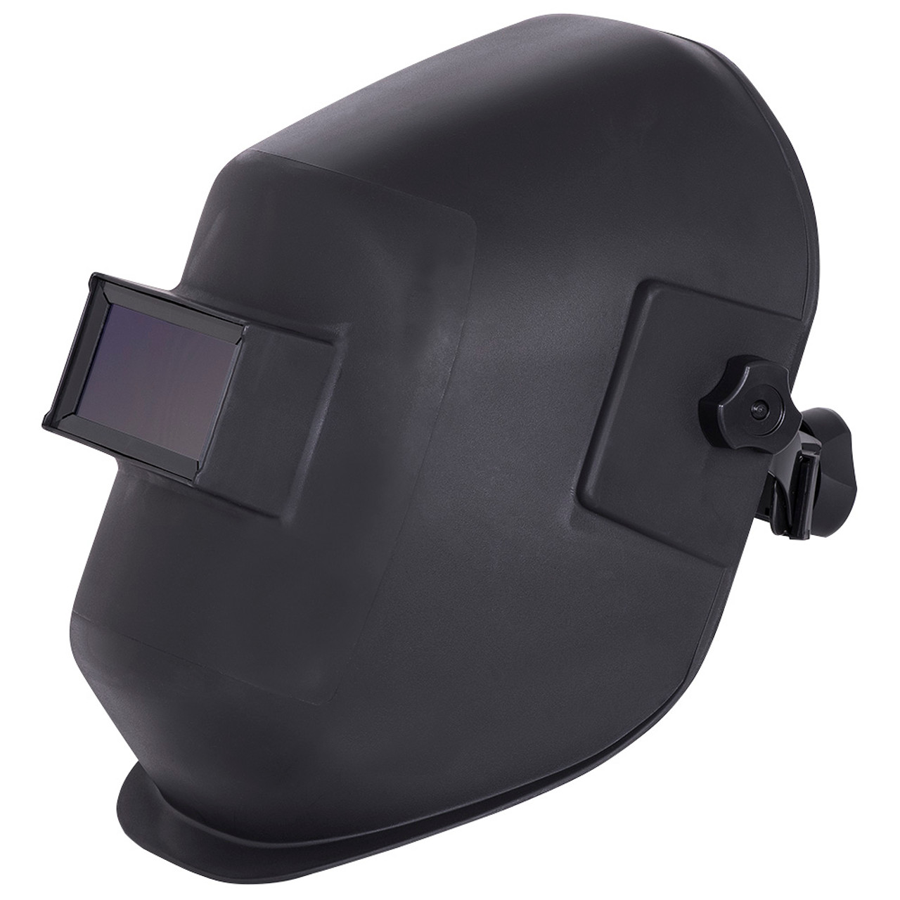 Sellstrom® 290 Series Black 2 x 4¼" Passive Welding Helmet - Fixed Shade 10 Filter  S29501
