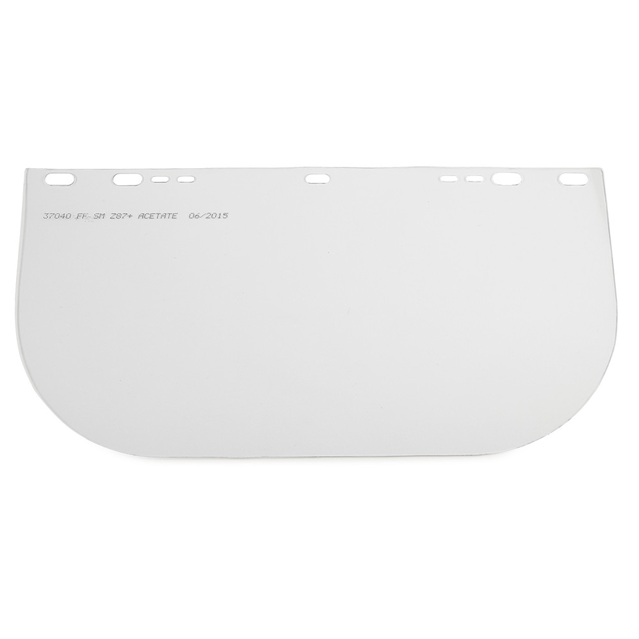 Replacement 301 Series 8 x 15½" Clear Sta-Clear® AF  - Acetate Face Shield  S37040