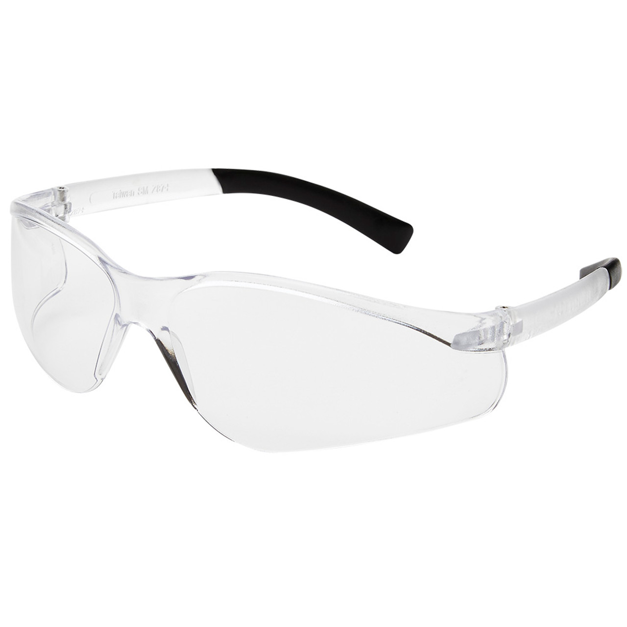 Sellstrom® X330 Series Anti-Fog Wrap Around Safety Glasses - Clear - Black Rubberized Arms  S73402